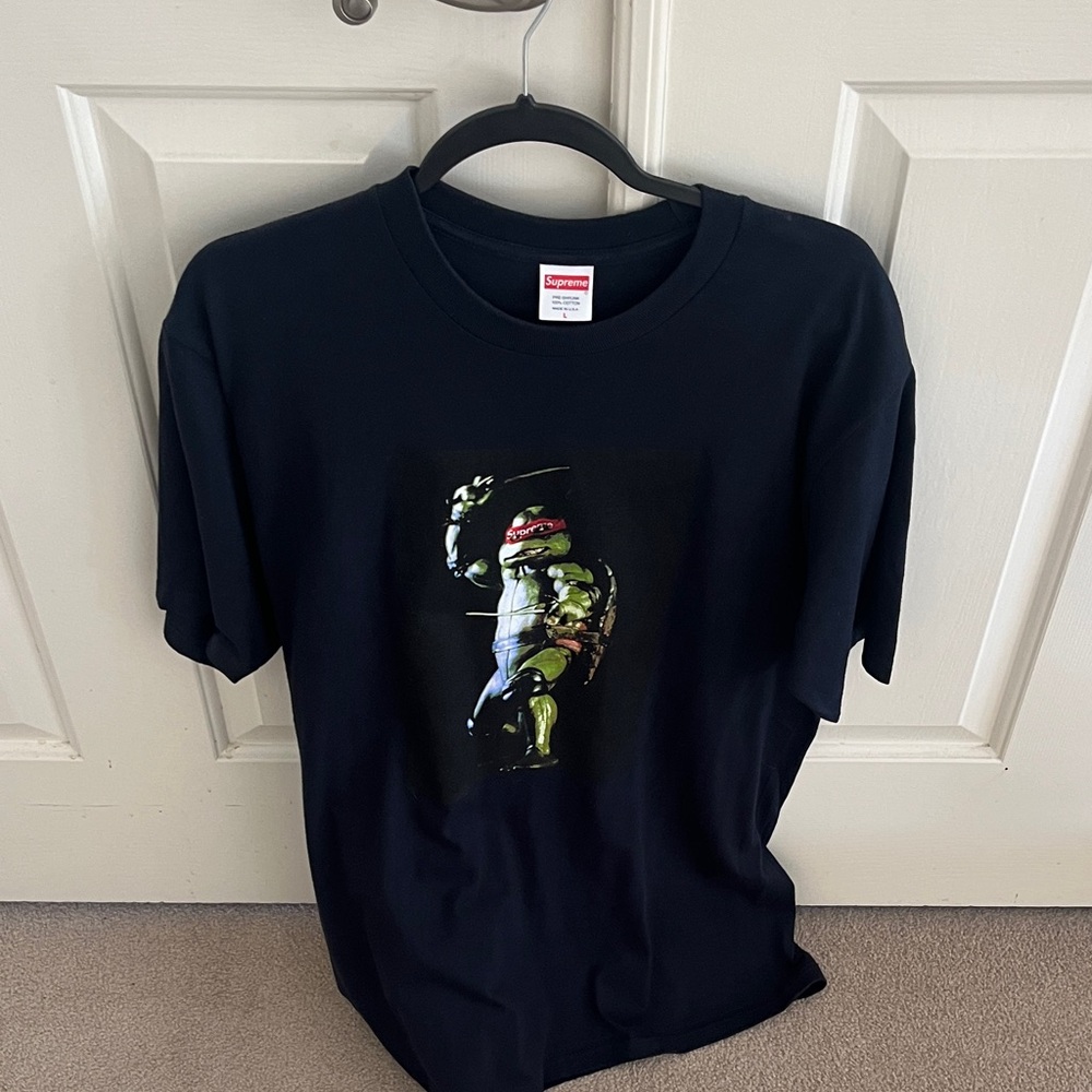 Supreme Raphael Tee (Black) Ninja Graphic Tee Size Large Mens